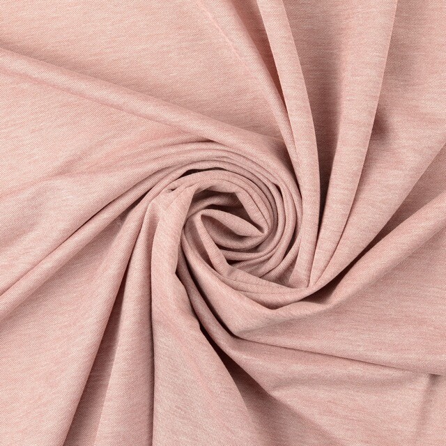 Heavy knit melange garengeverfd uni bruin