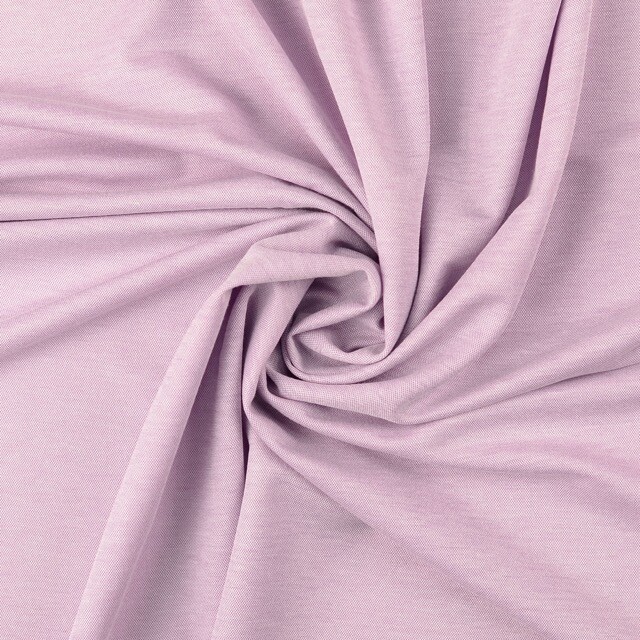 Heavy knit melange garengeverfd uni lila