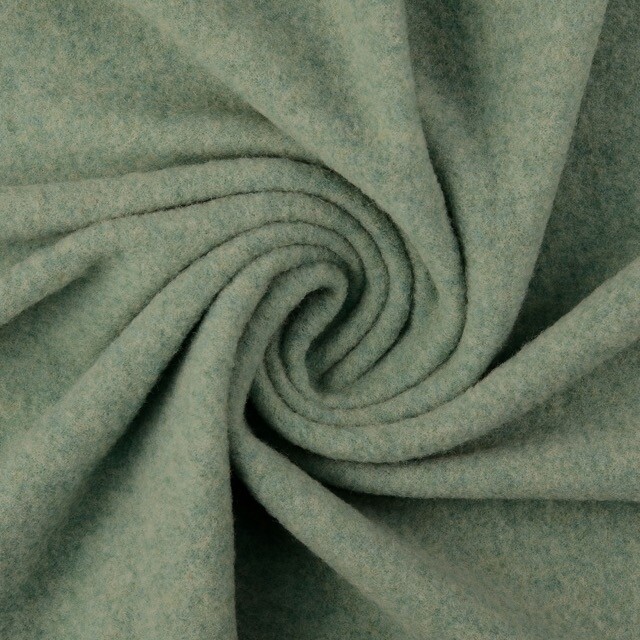 Merinowol garengeverfd mint melange