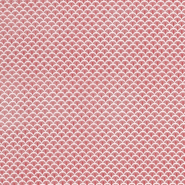 Katoen poplin bedrukt abstract wit