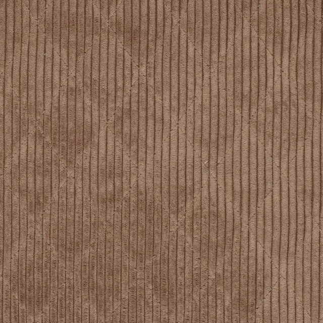 corduroy gewatteerd uni bruin