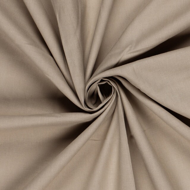 Cretonne katoen premium uni beige