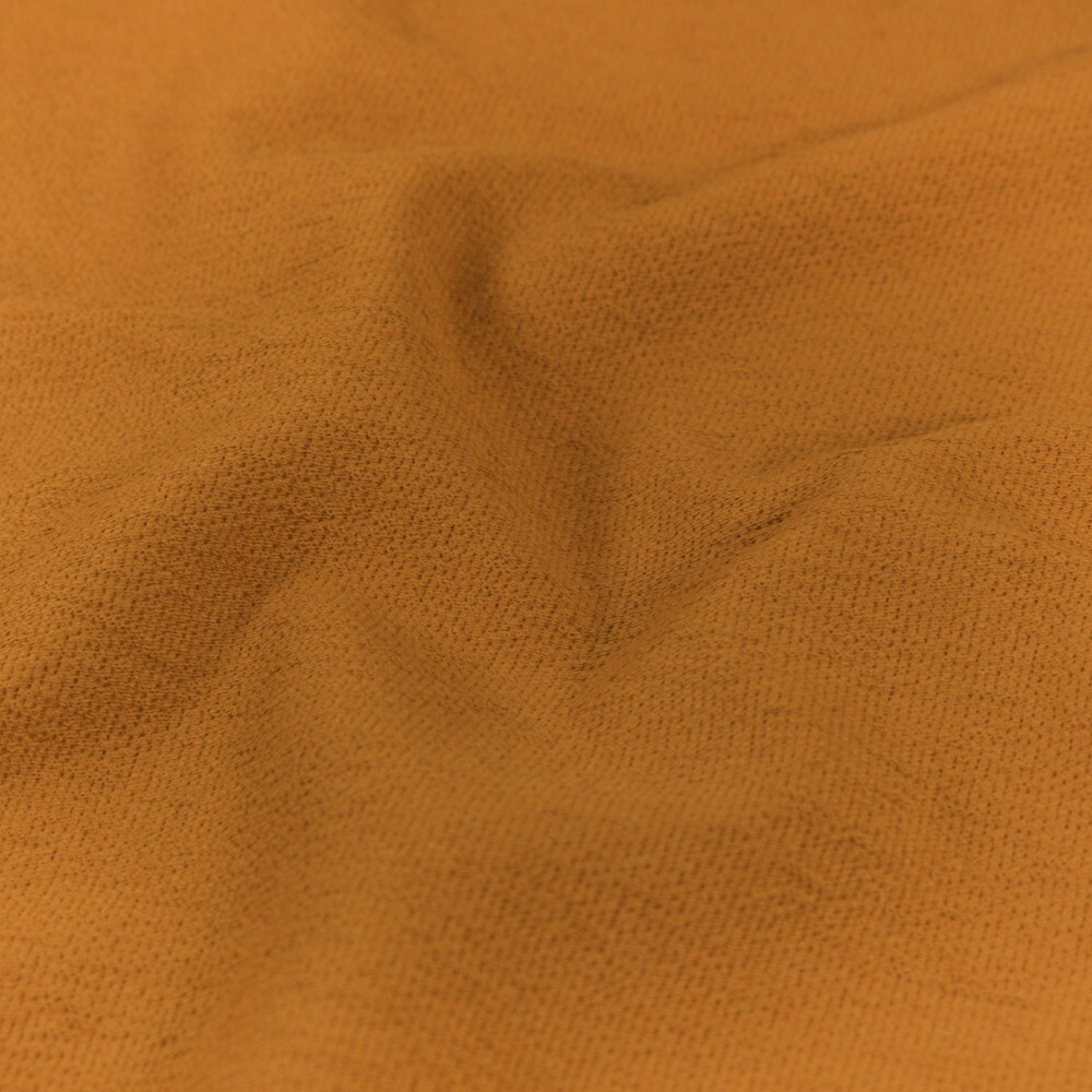 terry crêpe uni karamel