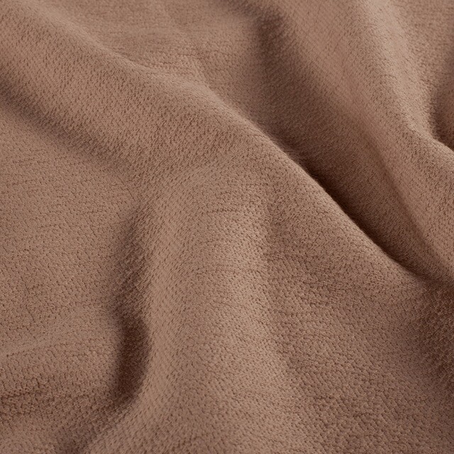Terry crêpe uni camel