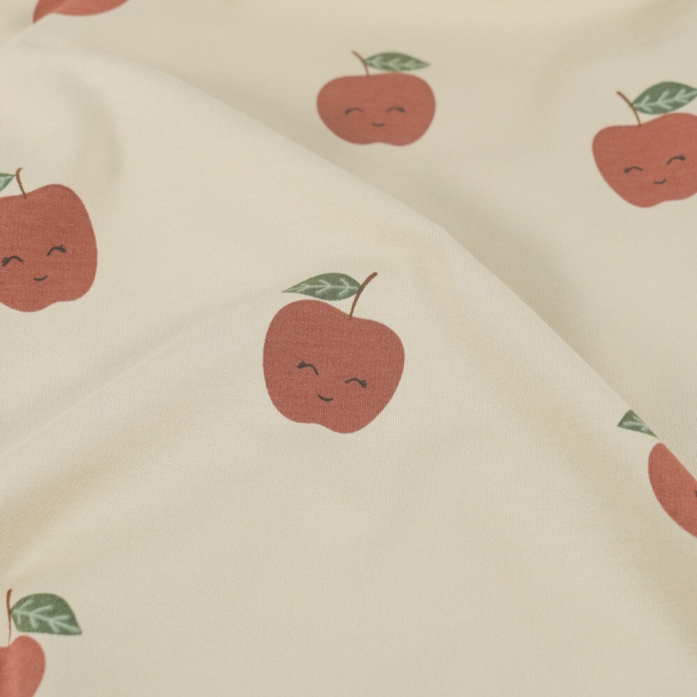 Sweat/french terry appels beige