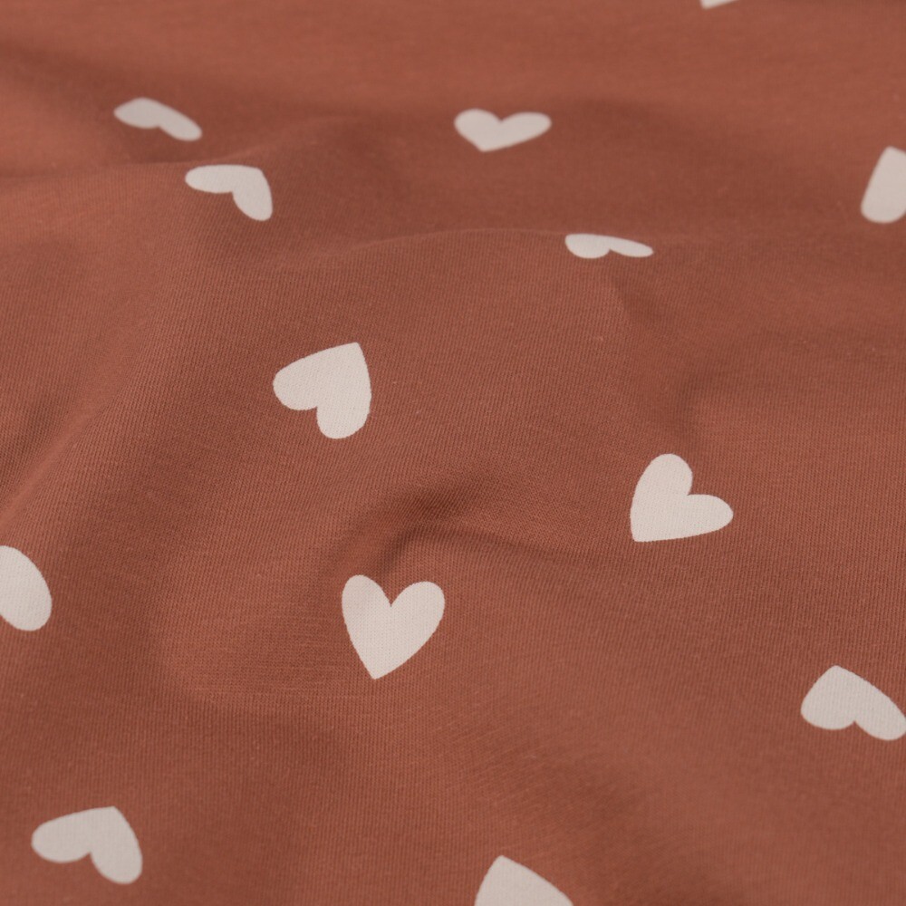 Sweat/french terry hartjes oudroze