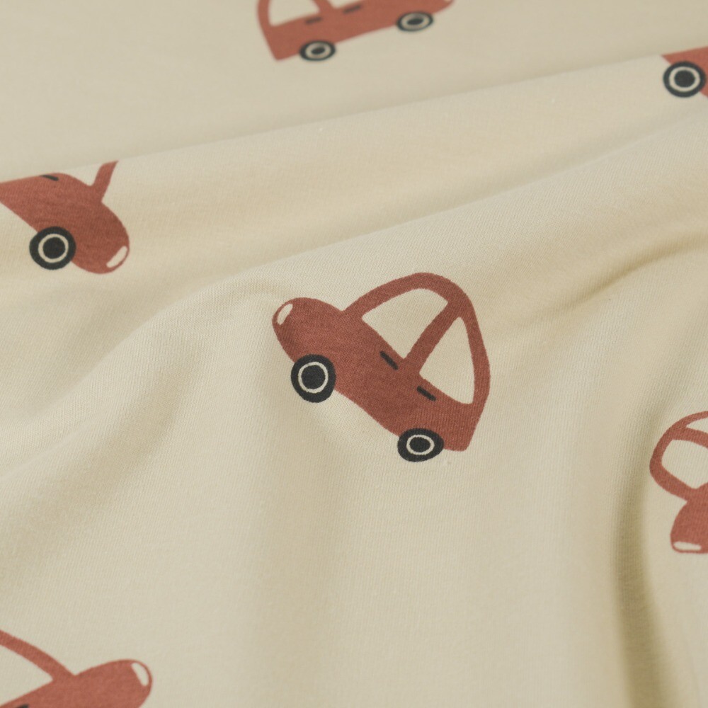 Sweat/french terry auto's beige