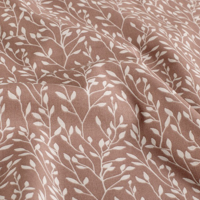 Katoen poplin takjes licht mauve