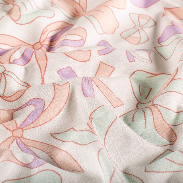 Katoen tricot strikken offwhite