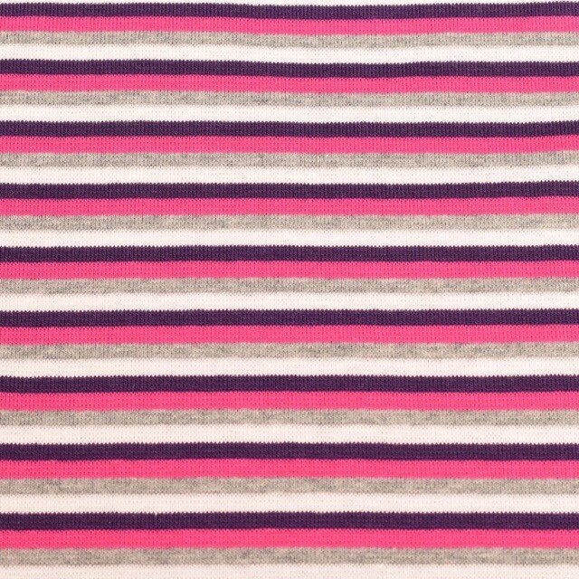 50x70 cm boordstof gestreept 4mm multicolor