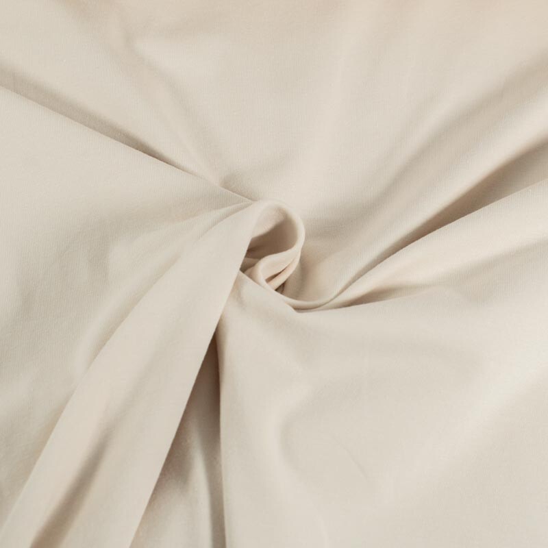 Katoen tricot uni offwhite