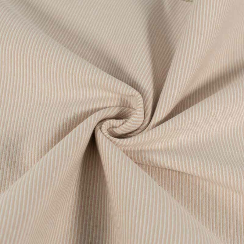 Boordstof gestreept 1mm lichtroze/offwhite