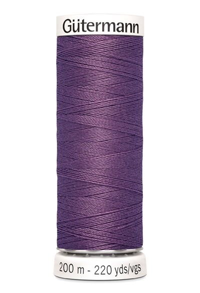 Gütermann Alles Naaigaren 200m 129 licht aubergine