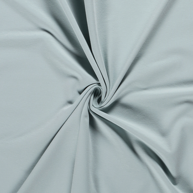 katoen tricot uni mint/oudgroen