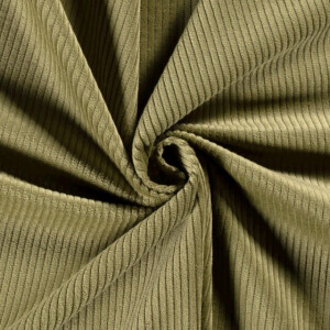 corduroy uni olijfgroen