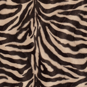 velboa imitatiebont zebra's beige