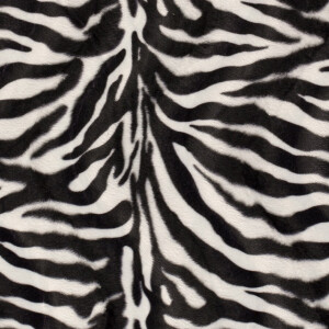 velboa imitatiebont zebra's offwhite