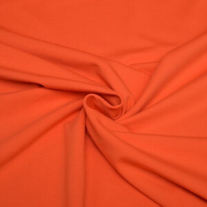 50x150cm katoen tricot uni oranje