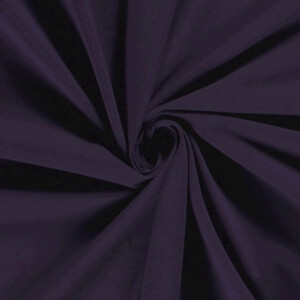 50x150cm Katoen tricot uni donkerpaars