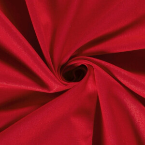 viscose linnen geweven uni rood