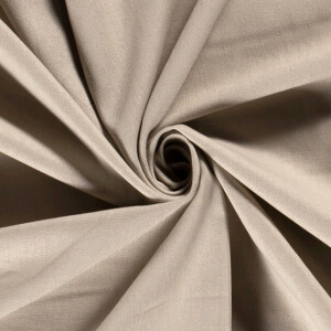 viscose linnen geweven uni beige