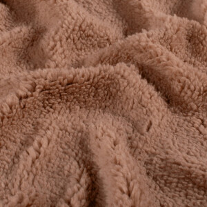 sherpa fleece uni terra roze