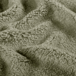 sherpa fleece uni kaki groen