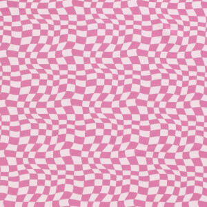 50x150cm Katoen tricot abstract roze