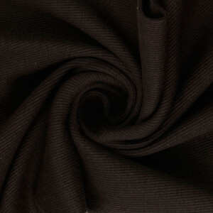 50x60 cm boordstof rib 2x2 bruin