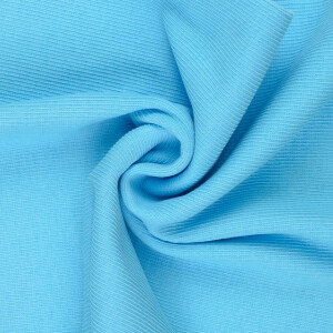 50x60 cm boordstof rib 2x2 licht aqua
