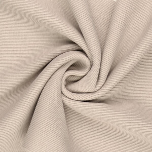 50x60 cm boordstof rib 2x2 beige