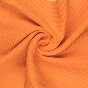 50x60 cm boordstof rib 2x2 oranje
