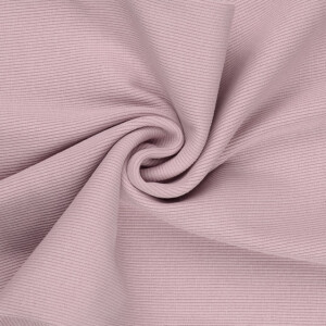 50x60 cm boordstof rib 2x2 roze