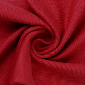 50x60 cm boordstof rib 2x2 rood