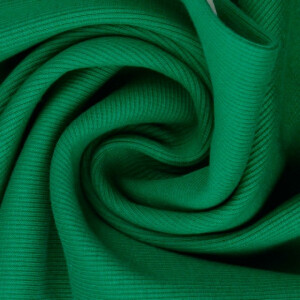 50x60 cm boordstof rib 2x2 grasgroen