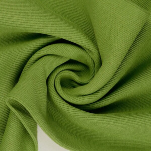 50x60 cm boordstof rib 2x2 appelgroen