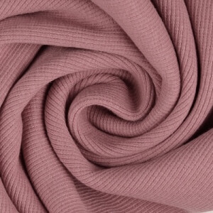 50x60 cm boordstof rib 2x2 roze