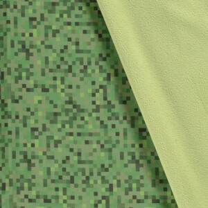 Softshell digitaaldruk pixel patroon groen