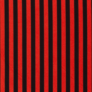 Burlington texturé gestreept rood/zwart