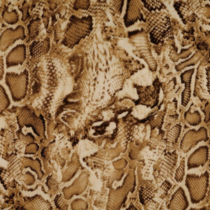 viscose satijn dierenhuid beige