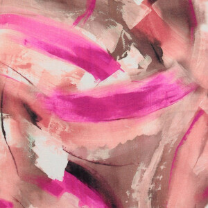 viscose jersey digitaaldruk verfvegen roze