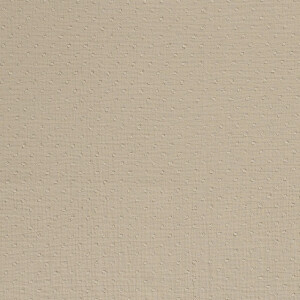 katoenen mousseline dobby stippen beige