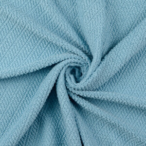 badstof jersey gebreid turquoise