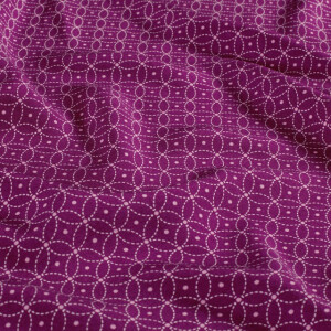 viscose poplin abstract roze