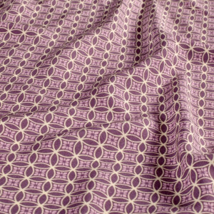 viscose poplin abstract roze