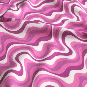 katoen tricot abstract roze