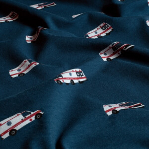 katoen tricot ambulances marine