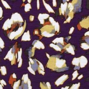 viscose nylon crêpe abstract paars