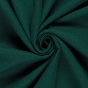 mantel wool touch brushed groen