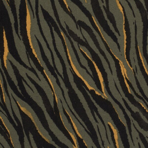 viscose jersey tijger kaki groen